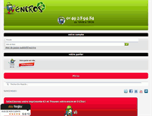 Tablet Screenshot of encros.fr